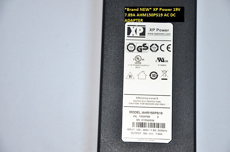*Brand NEW* XP Power 19V 7.89A AC DC ADAPTER 3 pin AHM150PS19